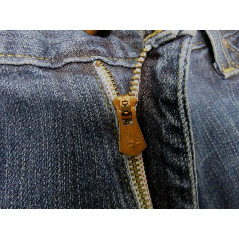 Mens Agave Copper Spitfire Relaxed Straight Jeans Pants Blue USA Made Size 40x36